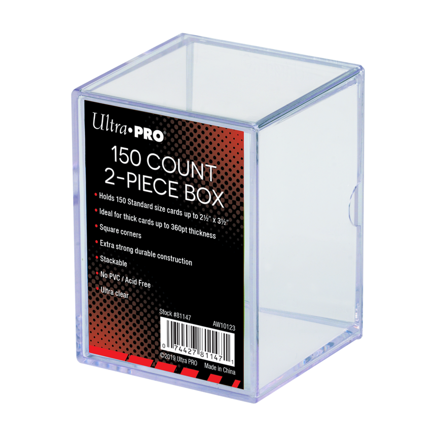 Ultra Pro 2-Piece Slide Box - 150ct