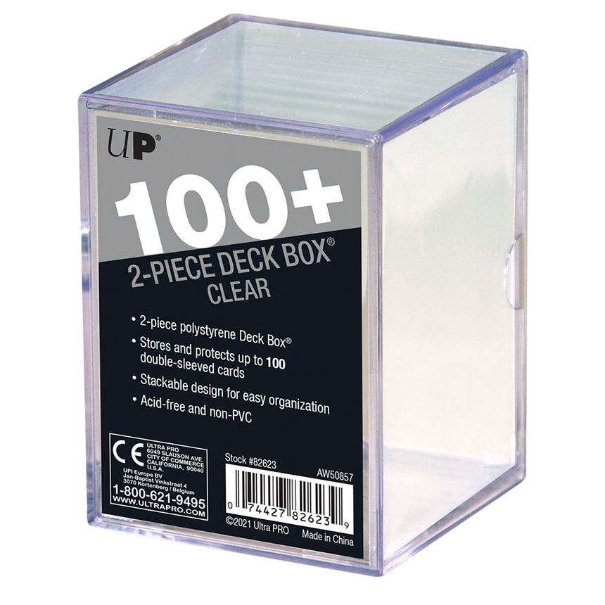 Ultra Pro 2-Piece Gaming Deck Box - 100+