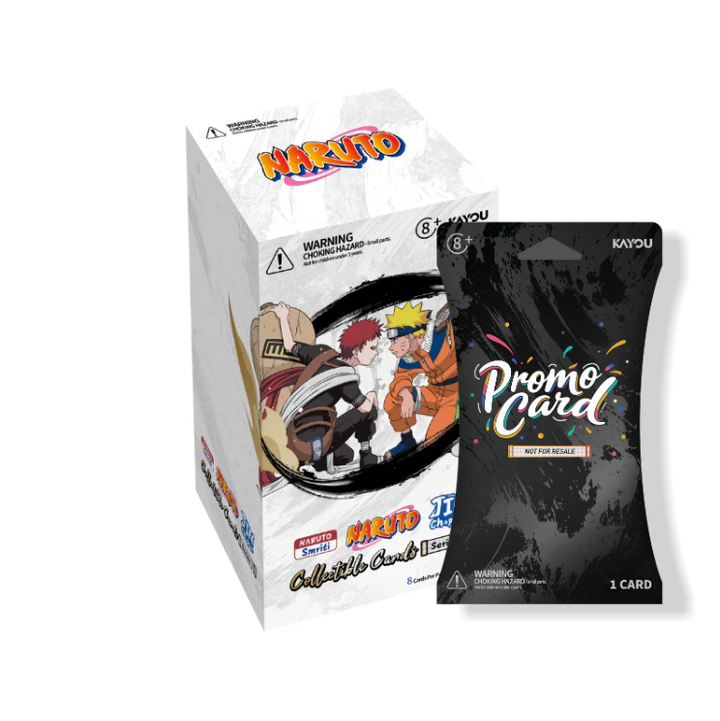 KAYOU Naruto English Series 2 Chapter Jin Sealed Booster Box w/ PROMO PACK