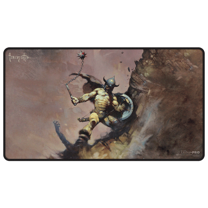 Ultra Pro Stitched Playmat - Frank Frazetta 'Warrior with Ball and Chain'