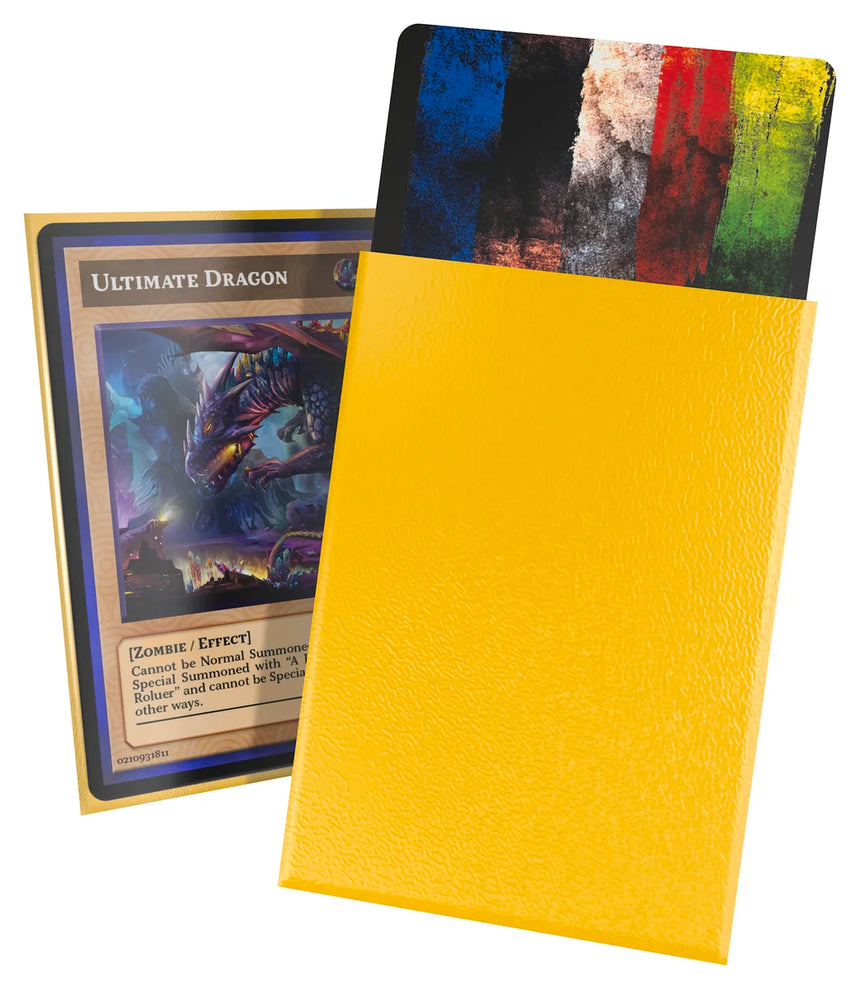 Ultimate Guard Cortex Sleeves - Japanese Size, Matte Yellow (60ct)