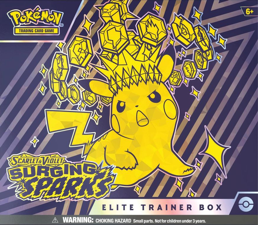 Pokémon Surging Sparks Elite Trainer Box | Sealed