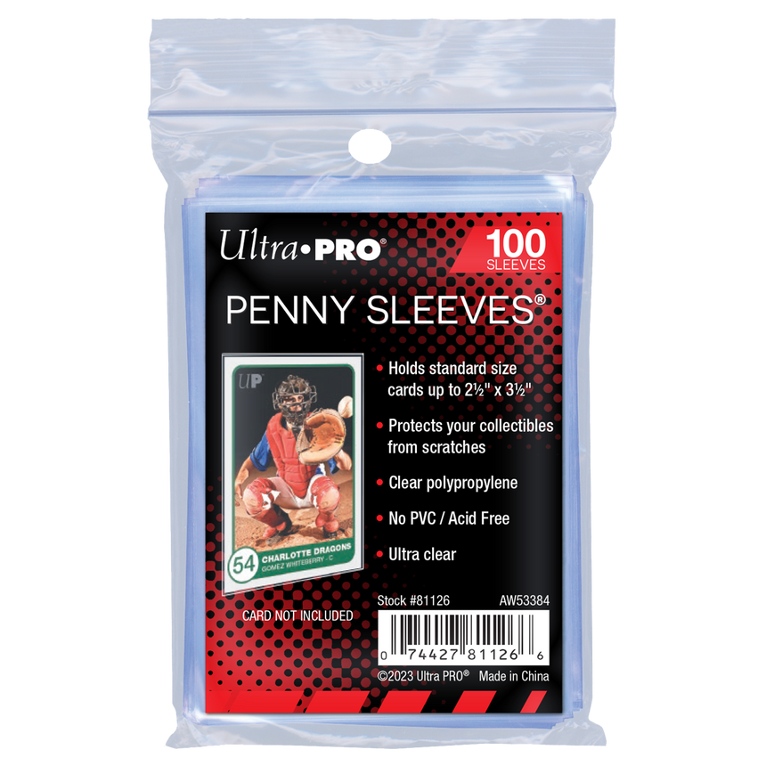 Ultra Pro Penny Sleeves - Soft Card Sleeves (100ct)