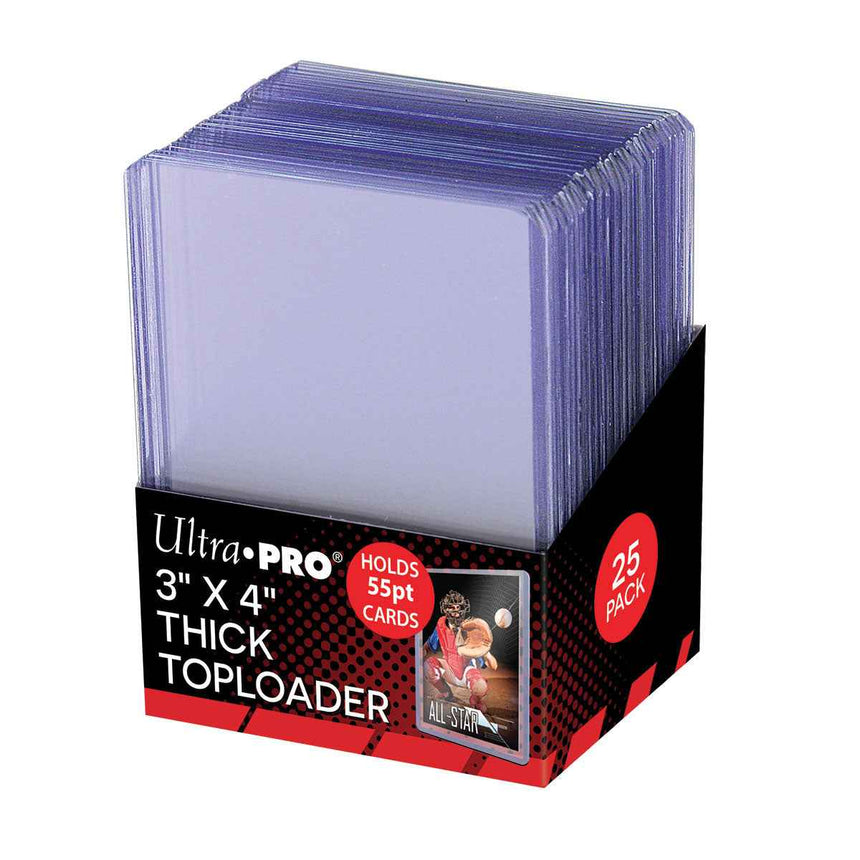 Ultra Pro 3x4 Thick Toploaders - 55pt (25ct)