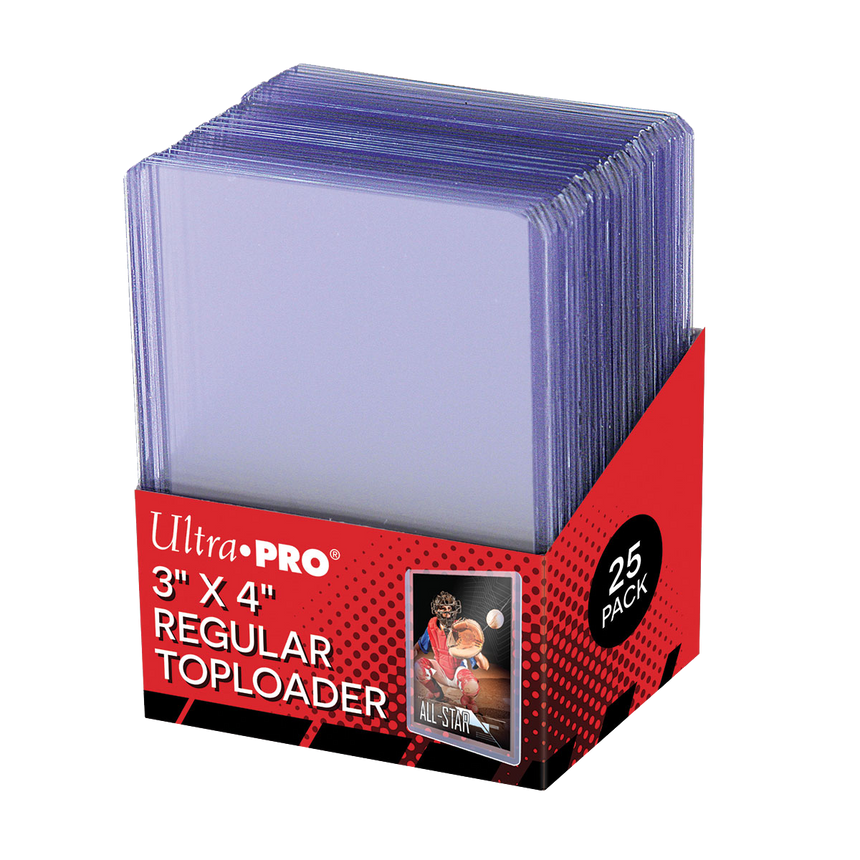 Ultra Pro 3x4 Regular Toploaders (25ct)
