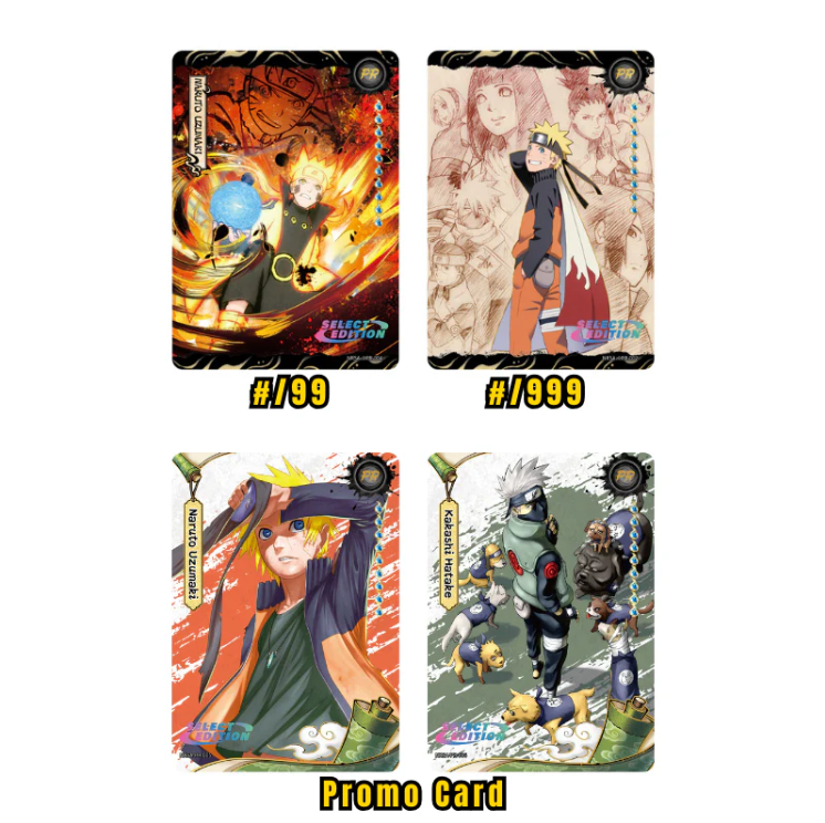 【未開封】NARUTO ナルト KAYOU プロモ　英語版　2枚セット NARUTO Kayou 未開封プロモパック2個付き プロモ付き] 英語版 KAYOU