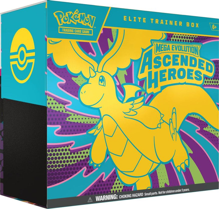 Pokémon Mega Evolution: Ascended Heroes Elite Trainer Box (Sealed)