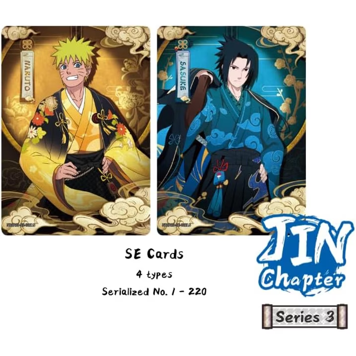 [CASE] Kayou Naruto Series 3 Chapter Jin With Promo | English - 16 Booster Boxes