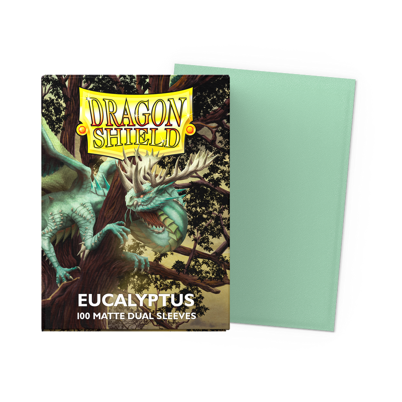 Dragon Shield Matte Dual Sleeves - Eucalyptus (100ct)