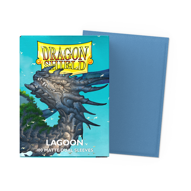 Dragon Shield Matte Dual Sleeves - Lagoon 'Saras' (100ct)