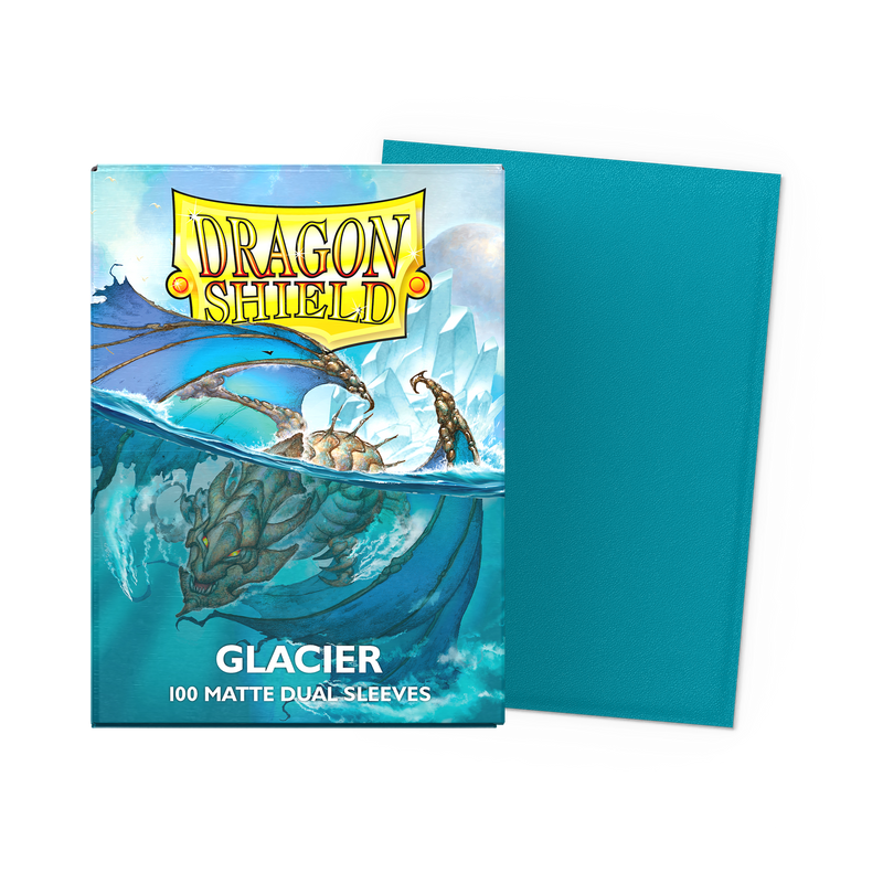 Dragon Shield Matte Dual Sleeves - Glacier 'Miniom' (100ct)
