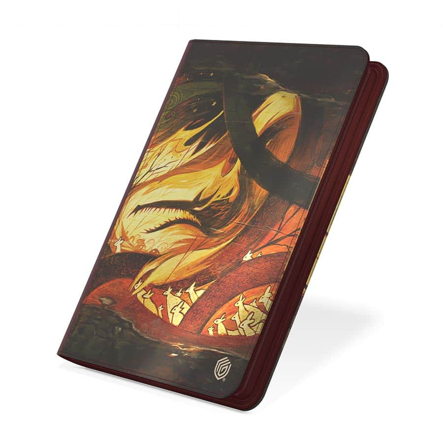 Close view of Ultimate Guard Zipfolio 360 XenoSkin - MTG Bloomburrow: Season of Loss packaging